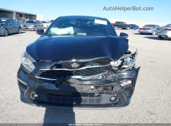 3KPF54AD5LE165798 2020 KIA FORTE Black წინა პანელის ხედი
