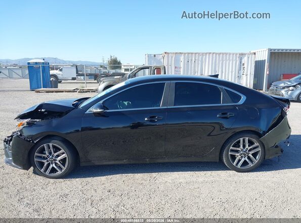 3KPF54AD5LE165798 2020 KIA FORTE Black უკანა სალონის ხედი