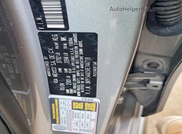 3KPF54AD5RE744718 2024 KIA FORTE Gray 