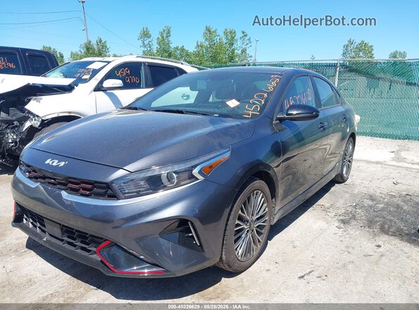 3KPF54AD8NE506727 2022 KIA FORTE Gray 