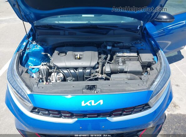3KPF54ADXPE522592 2023 KIA FORTE Blue Հետևի տեսք