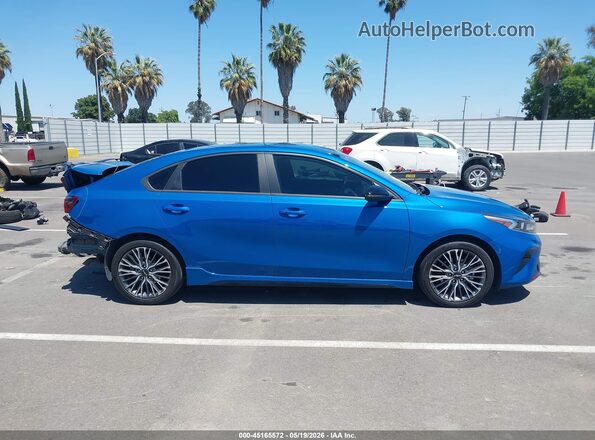 3KPF54ADXPE522592 2023 KIA FORTE Blue Սալոնի 360 աստիճան տեսք