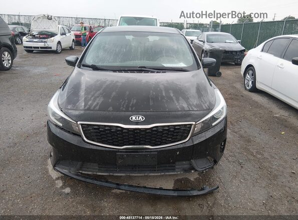 3KPFK4A70HE058913 2017 KIA FORTE Black Instrument cluster view