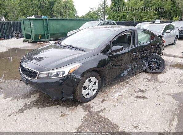 3KPFK4A70HE090339 2017 KIA FORTE Black Front left