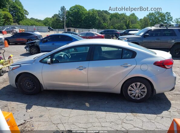 3KPFK4A71HE045460 2017 KIA FORTE Silver 