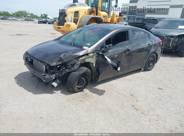 3KPFK4A72HE025962 2017 KIA FORTE Gray 
