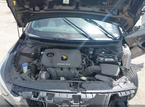 3KPFK4A72HE025962 2017 KIA FORTE Gray 
