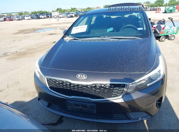 3KPFK4A74JE190501 2018 KIA FORTE Brown Вид щитка приладів