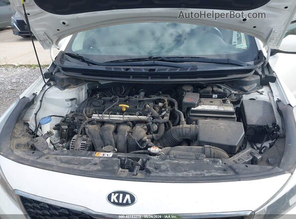 3KPFK4A76HE032249 2017 KIA FORTE Белый Вид сзади