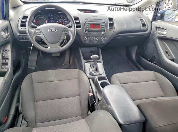 3KPFK4A76HE133629 2017 KIA FORTE Blue 