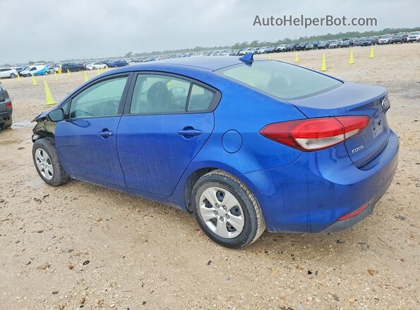 3KPFK4A76JE269877 2018 KIA FORTE Blue 