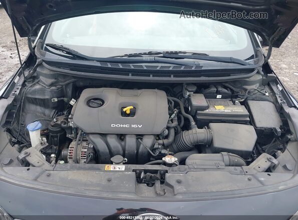 3KPFK4A77HE010972 2017 KIA FORTE Gray Vista trasera