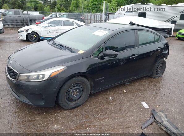 3KPFK4A77HE058813 2017 KIA FORTE Black Przód lewy