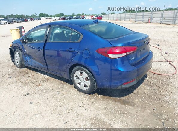 3KPFK4A77JE260010 2018 KIA FORTE Blue 