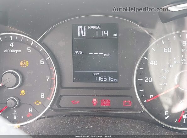 3KPFK4A78HE045116 2017 KIA FORTE White 