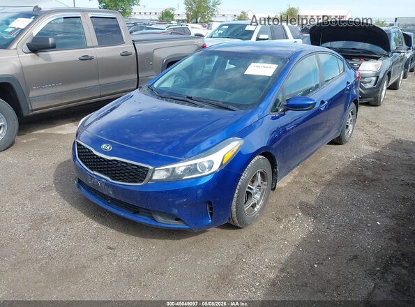 3KPFK4A7XJE189059 2018 KIA FORTE Blue 