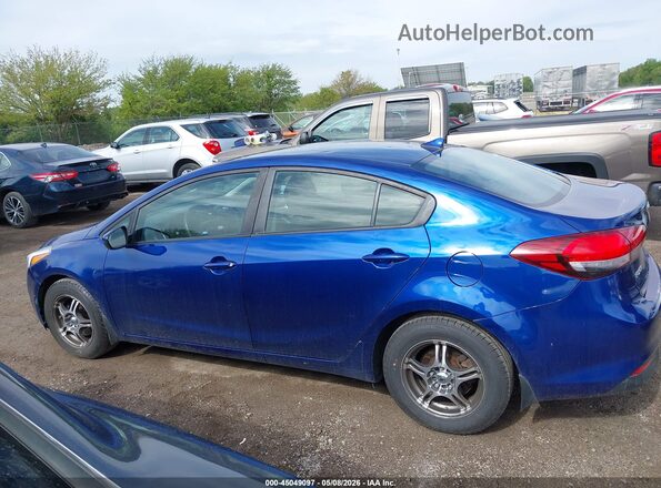3KPFK4A7XJE189059 2018 KIA FORTE Blue 