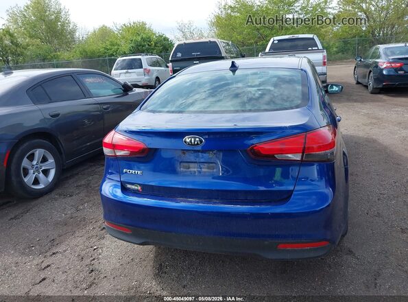 3KPFK4A7XJE189059 2018 KIA FORTE Blue 