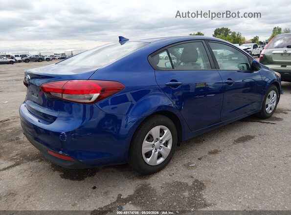 3KPFL4A71HE100891 2017 KIA FORTE Blue Հետևի աջ