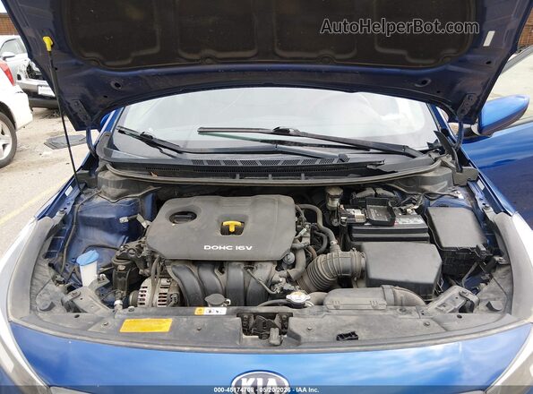 3KPFL4A71HE100891 2017 KIA FORTE Blue Հետևի տեսք