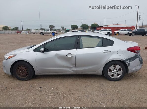 3KPFL4A71JE218221 2018 KIA FORTE Silver 