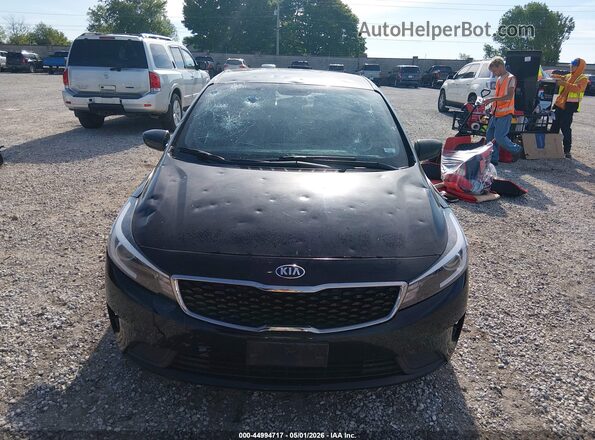 3KPFL4A73JE232086 2018 KIA FORTE Black Սարքավորումների վահանակի տեսք