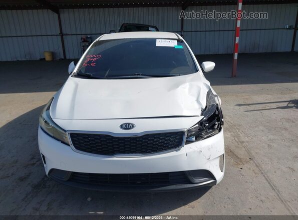 3KPFL4A74HE014071 2017 KIA FORTE White Vista del cuadro de instrumentos