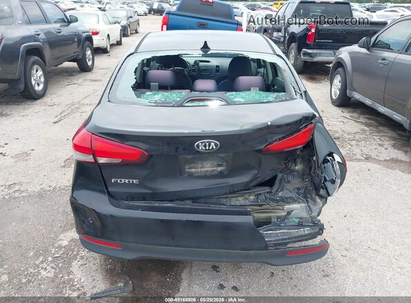 3KPFL4A74HE047572 2017 KIA FORTE Black Вид спереду