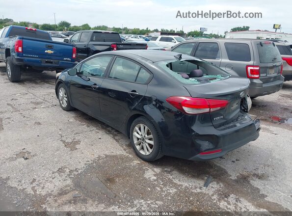 3KPFL4A74HE047572 2017 KIA FORTE Black Задня ліва чверть
