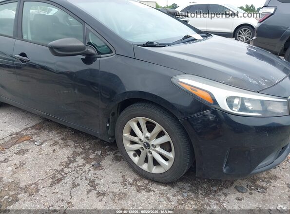 3KPFL4A74HE047572 2017 KIA FORTE Black 
