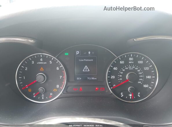 3KPFL4A76HE100398 2017 KIA FORTE Синий Вид задних сидений