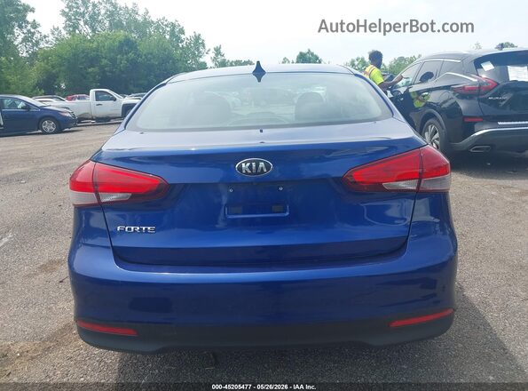 3KPFL4A76HE100398 2017 KIA FORTE Синий 