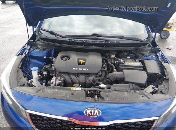 3KPFL4A78HE016843 2017 KIA FORTE Dark Blue Հետևի տեսք