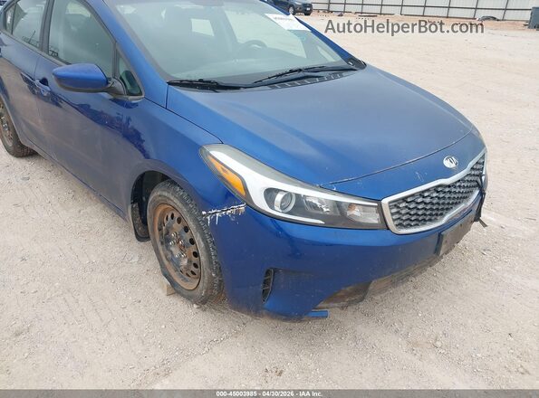 3KPFL4A78JE218300 2018 KIA FORTE Blue 