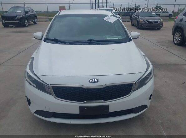3KPFL4A79JE212828 2018 KIA FORTE White 