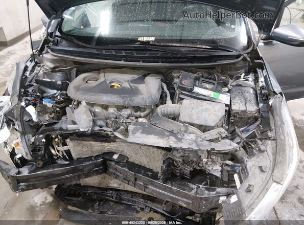 3KPFL4A8XHE110666 2017 KIA FORTE Blue Widok z tyłu