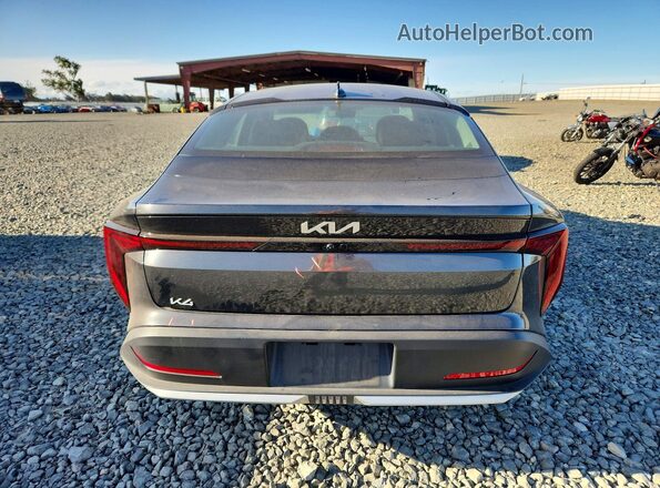 3KPFT4DE0SE020550 2025 KIA K4 Gray უკანა ხედი