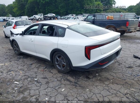 3KPFT4DE0SE022220 2025 KIA K4 White Задня ліва чверть