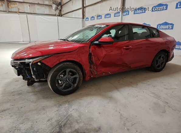 3KPFT4DE0SE089237 2025 KIA K4 Red 