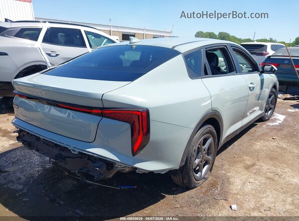 3KPFT4DE0SE095586 2025 KIA K4 Green Задня права чверть