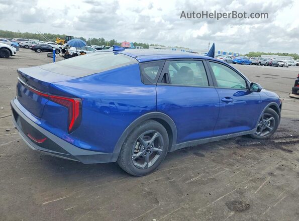 3KPFT4DE2SE064050 2025 KIA K4 Blue უკანა მარჯვენა