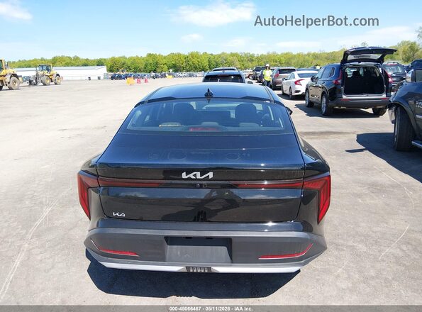 3KPFT4DE2SE145257 2025 KIA K4 Black 