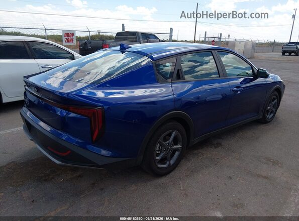 3KPFT4DE3SE034443 2025 KIA K4 Blue Rear right