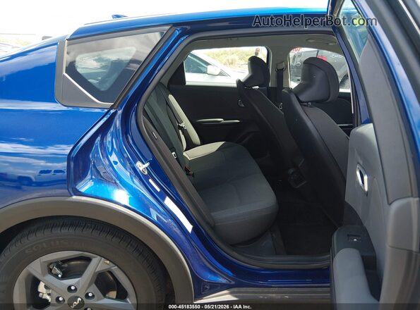 3KPFT4DE3SE034443 2025 KIA K4 Blue VIN sticker view