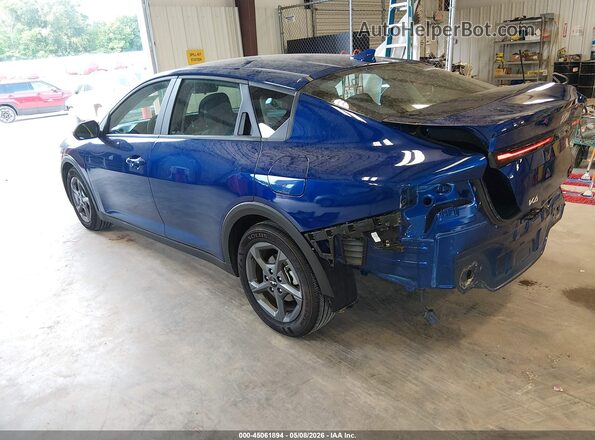3KPFT4DE3SE177912 2025 KIA K4 Blue Задня ліва чверть