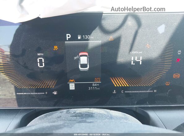 3KPFT4DE3SE226896 2025 KIA K4 Gray Հետևի նստատեղերի տեսք