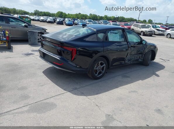 3KPFT4DE4SE066530 2025 KIA K4 Black Задня права чверть