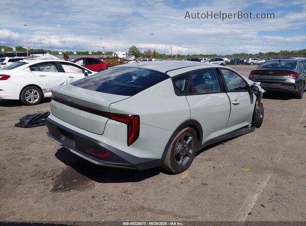 3KPFT4DE5SE132325 2025 KIA K4 Gray Задня права чверть