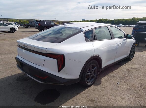 3KPFT4DE5SE211848 2025 KIA K4 White უკანა მარჯვენა