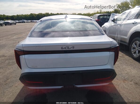 3KPFT4DE5SE211848 2025 KIA K4 White 